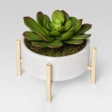 Artificial Succulent in Stand – Small
